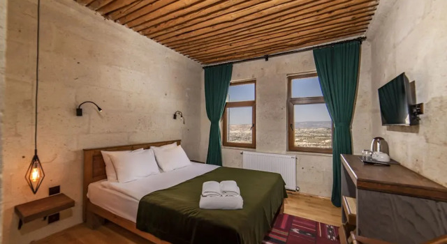 Двухместный номер Deluxe с красивым видом из окна Alice in Cappadocia