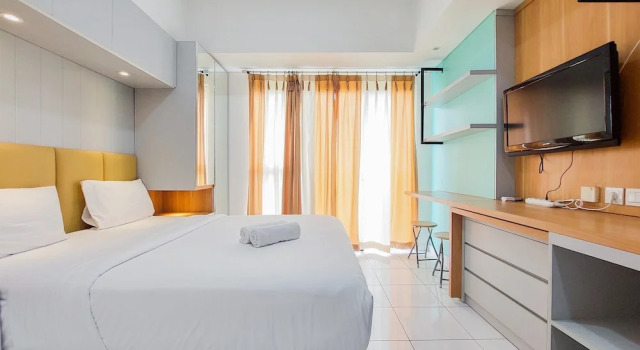 Warm And Cozy Stay Studio At Casa De Parco Apartment, Prenota Appartamento Hotel a South Tangerang con parcheggio, Parcheggio