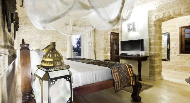 Номер Deluxe с балконом и с видом на море The Charming Lonno Lodge Watamu