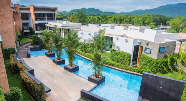 Кровать в общем номере B2 Mae Hong Son Premier Hotel