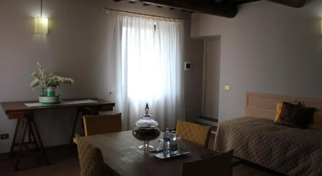 Трёхместный номер Standard с красивым видом из окна Villa Collio Relais