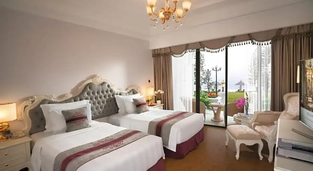 Номер Deluxe с видом на океан Vinpearl Resort & Spa Ha Long