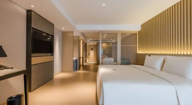 Люкс Atour Hotel Pinghu Donghu Sports Center