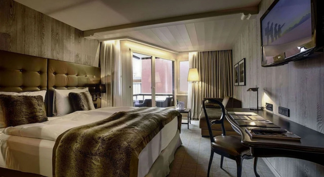 Двухместный номер Grand с балконом Grischa - Das Hotel Davos