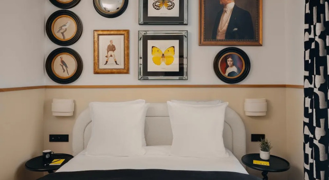 Двухместный номер Comfort с балконом и с видом на парк Solly Hôtel Paris