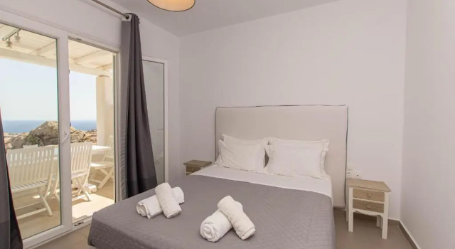 Студия с видом на море Lofos Apartments