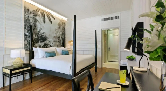 Двухместный номер Superior с балконом Отель Outrigger Koh Samui Beach Resort