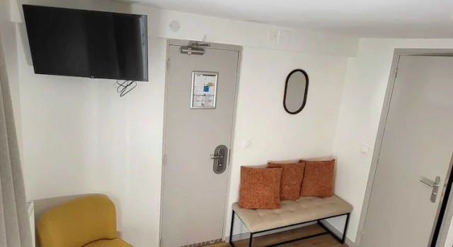 Студия Hôtel Résidence A la Buttes aux Cailles