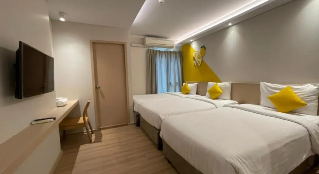 Трёхместный номер Deluxe Lemontea Hotel Bangkok