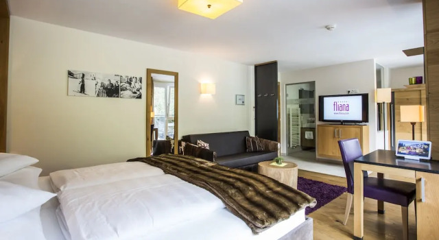 Двухместный номер Deluxe с балконом Hotel Fliana 4-Sterne Superior