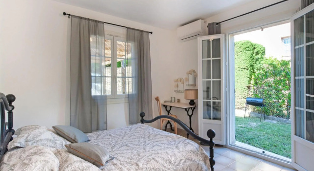 Holiday home in La Roquette sur Siane with furnished garden