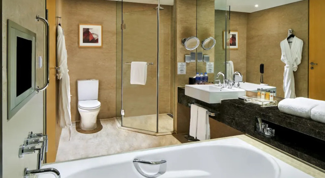 Двухместный номер Standard с видом на озеро Crowne Plaza Tianjin Binhai by IHG
