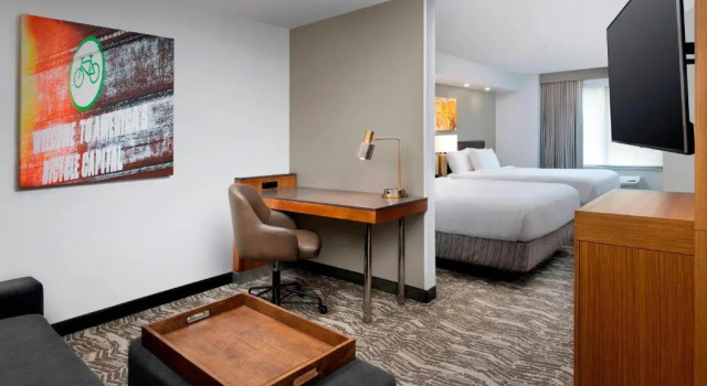 Четырёхместный люкс SpringHill Suites by Marriott Portland Hillsboro