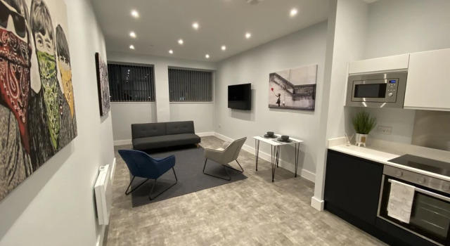 Kempston Suites Liverpool Apartment 2, Забронировать Апартаменты/квартира Апартаменты Ливерпуля, рядом с Harold Cohen Library, Апартаменты/квартира