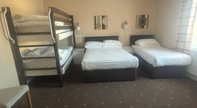 Четырёхместный семейный номер Standard The Beechfield Hotel