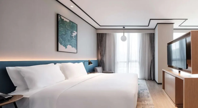 Двухместный люкс Hilton Garden Inn Hefei Binhu New District