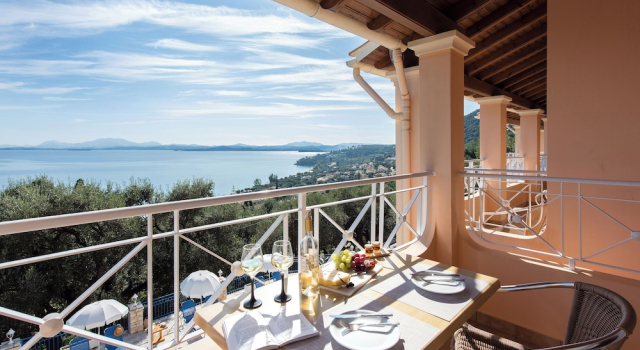 Апартаменты Comfort corfushell sea view apart hotel