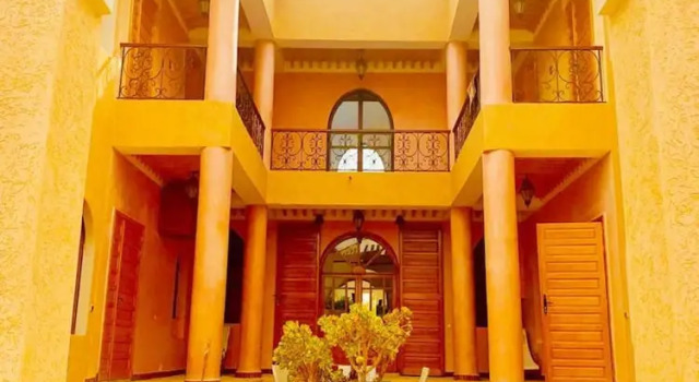 Villa With 4 Bedrooms in Marrakech, With Wonderful Mountain View, Private Pool, Enclosed Garden, Book Villa 3-stjernede hoteller i Al Ouidane, 3*
