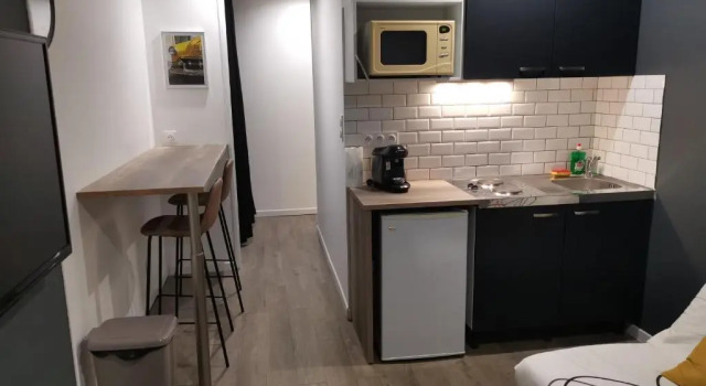 Апартаменты Studio Cosy Au Pied du Metro Flachet