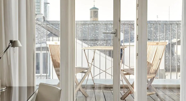 Одноместный номер Standard с балконом The Pure, Frankfurt, a Member of Design Hotels