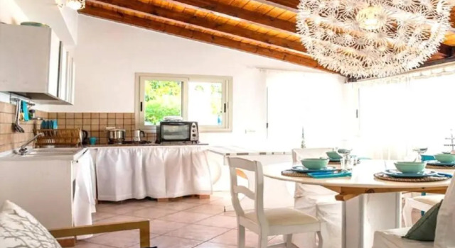 Apartment with 3 bedrooms in Santa Maria del Focallo with wonderful sea view furnished terrace and WiFi 800 m from the beach