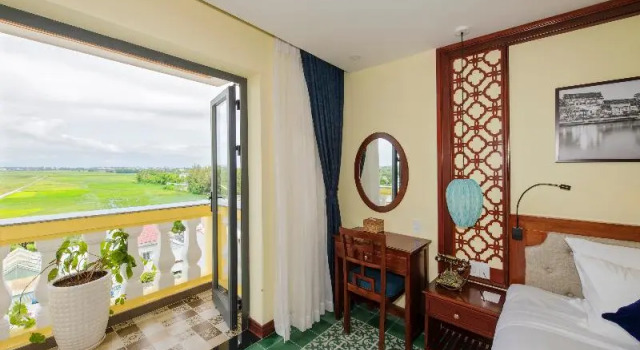 Двухместный номер Standard с балконом Le Pavillon Hoi An Boutique Hotel & Spa