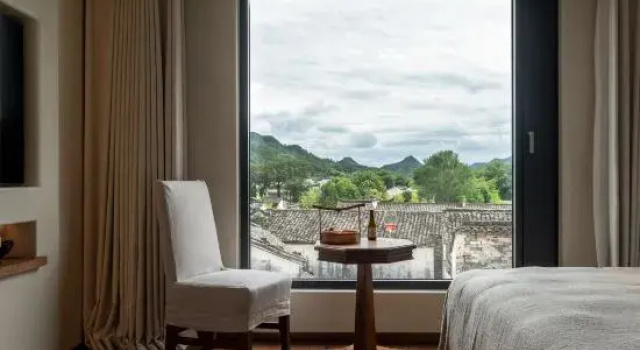 Семейный люкс с 2 комнатами с видом на озеро Huangshan Anxiaoshanyu · Vacation Boutique Inn (Yongxing Lake, Chengkan Scenic Area)