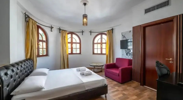 Четырёхместный номер Comfort с видом на горы Hotel Di Monte Cristo - Roof Pool