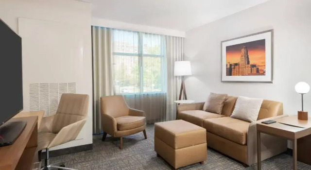 Четырёхместный люкс Residence Inn by Marriott Buffalo Downtown