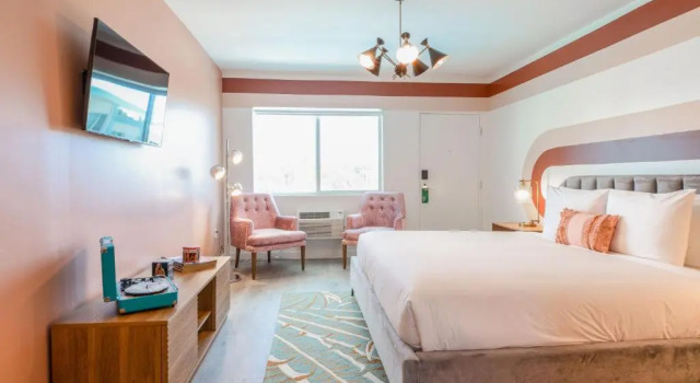 Номер Deluxe Motel Blu Hotel
