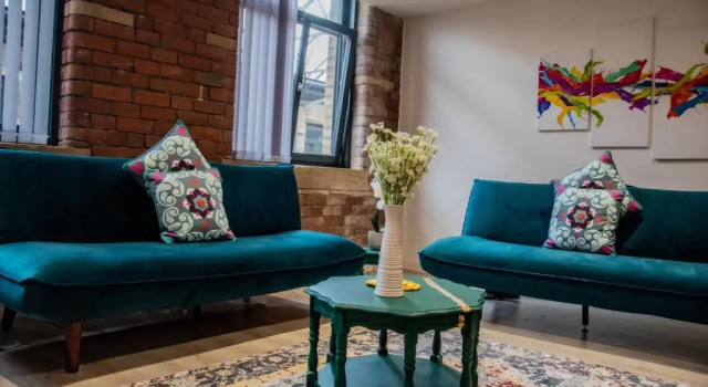 Апартаменты с 2 комнатами BV Lush Apartment At Conditioning House Bradford