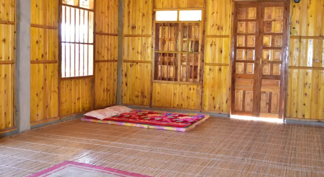 Кровать в общем номере Thong Nguyen Homestay - Hostel