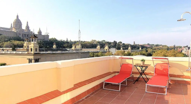 Апартаменты Deluxe RIUS - Apartments & one Penthouse with private terrace in Montjuic