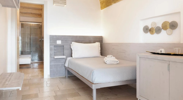 Luxus Einzel Zimmer Masseria Elysium