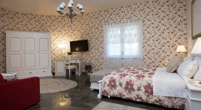 Номер Standard с видом на сад B&B Blanc Maison Etna Relais & Charme