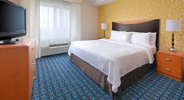 Двухместная студия Fairfield Inn & Suites by Marriott Dallas Plano The Colony
