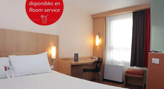 Standart çift kişilik oda ibis Montpellier Centre