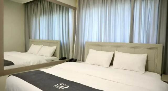 Семейный люкс с видом на море Hotel San Diego