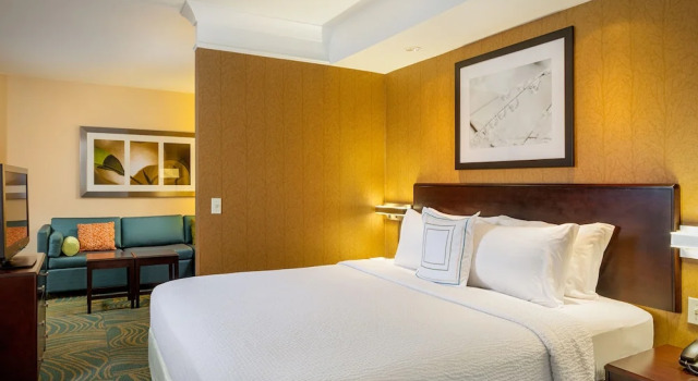 Dobbelt etværelseslejlighed SpringHill Suites by Marriott Modesto