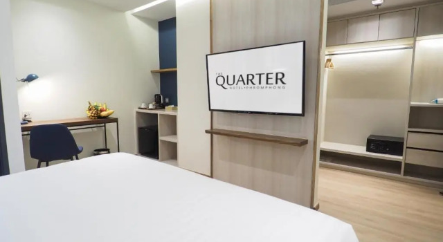 Двухместный номер Deluxe с балконом The Quarter Phromphong by UHG