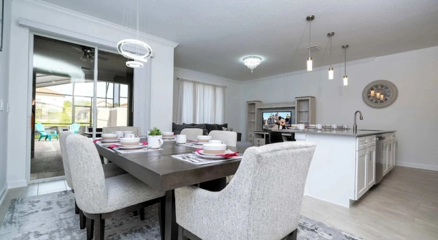 Коттедж Gorgeous 4Bd With Pool at Storey Lake Resort 4475