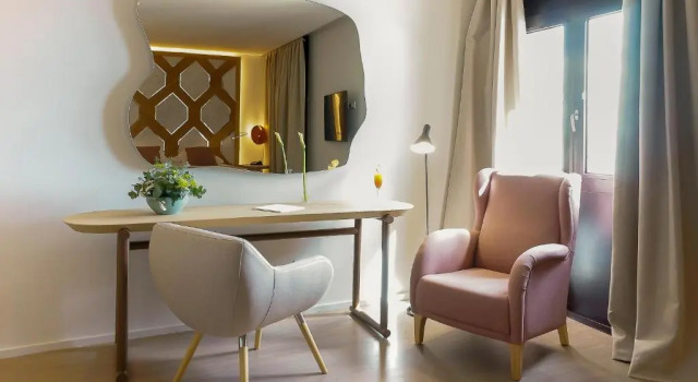 Двухместный номер Deluxe с видом на море Отель Hospes Maricel & Spa