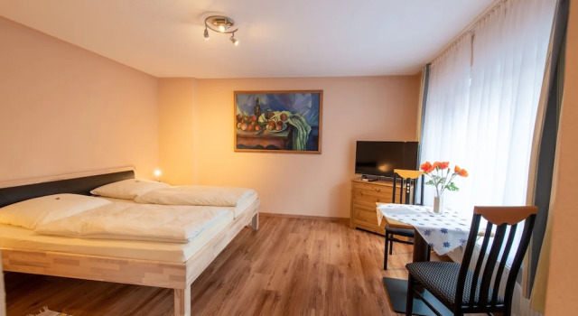 Двухместная студия Comfort Цокольный этаж Ferienwohnung Kruppa