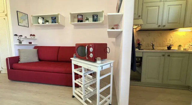 Lovely Studio With Terrace in Lignano, Buchen Sie Ferienwohnung Latisana 