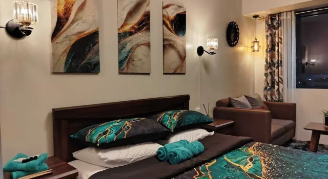 Air Residences-Modern studio w/ City skyline view, Prenota Appartamento Hotel SPA a Luzon, SPA