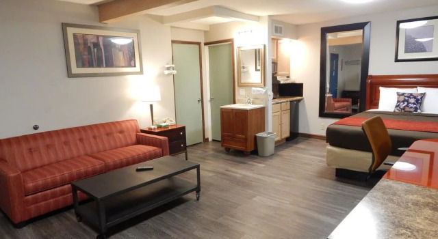 South T Motel, Book Motel Hoteller i Spencer med parkering, Parkering