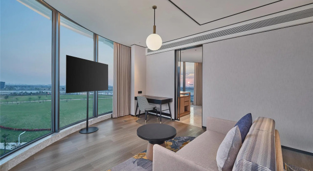 Номер Deluxe Hilton Guangzhou Baiyun Airport Terminal 3