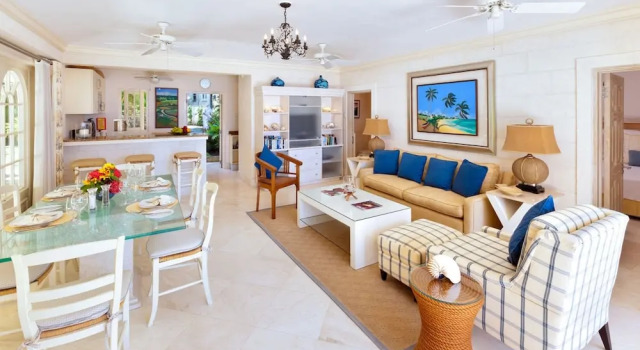 Enchanting Beachfront Retreat - Leamington Cottage 1 Bedroom Villa by Blue Sky Luxury, Réserver Maison de vacances Cottages à Saint Peter, Cottage