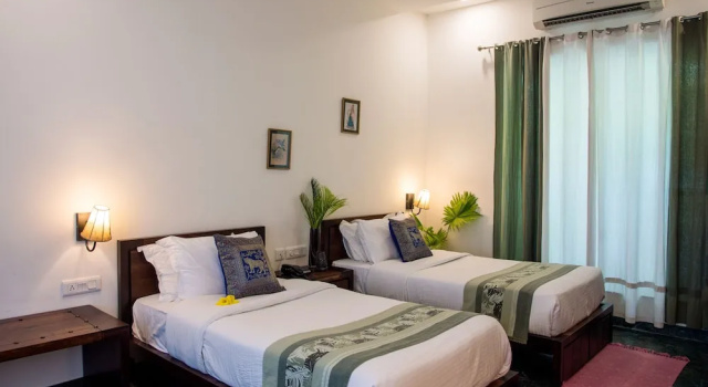 Номер Deluxe c 1 комнатой с красивым видом из окна Hotel Ranthambore Regency