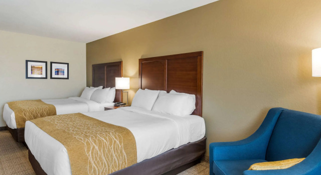 Standardowy czteroosobowy pokój Holiday Inn Express Big Spring